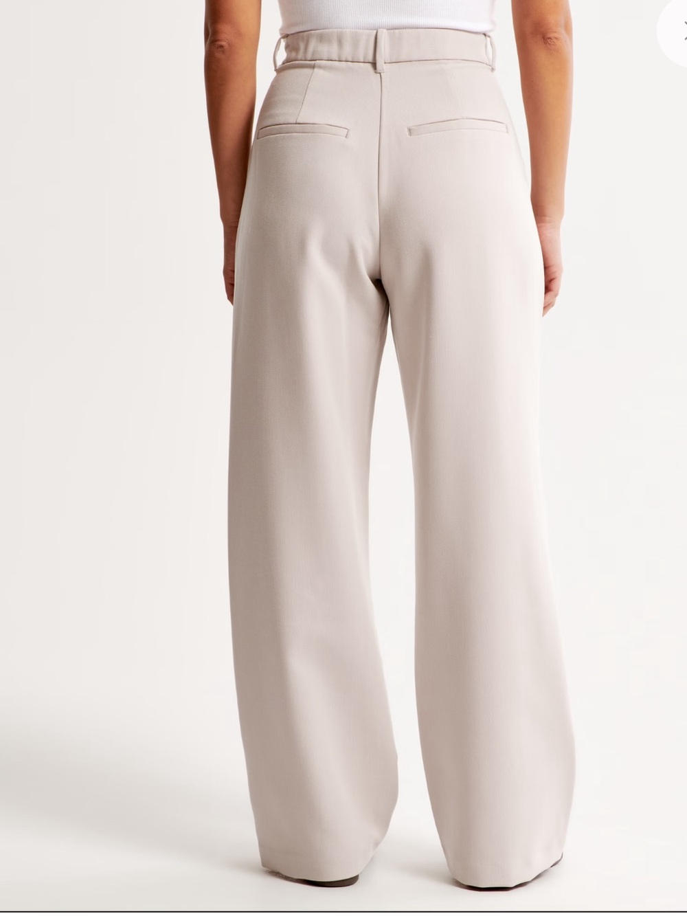 Abercrombie & Fitch Sloane Wide Leg Trousers Pants - Picture 5 of 5